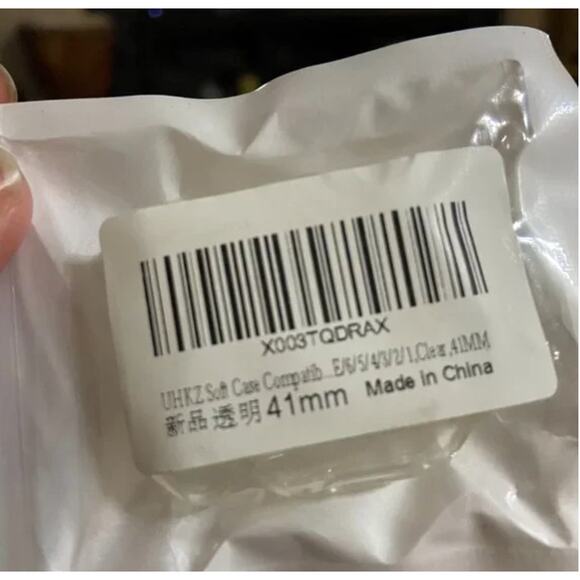 NWT UHKZ Soft Case Apple Watch 41mm Anti-Scratch TPU Protector SE/6/5/4/3/1 - Picture 2 of 4